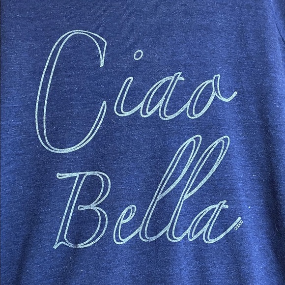 ♥️American Apparel Blue Knit Top - Picture 3 of 7